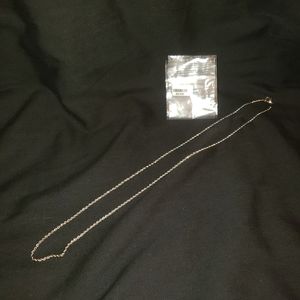 Men's Rope Necklace (24 Inches) in Stainless Steel #8923536